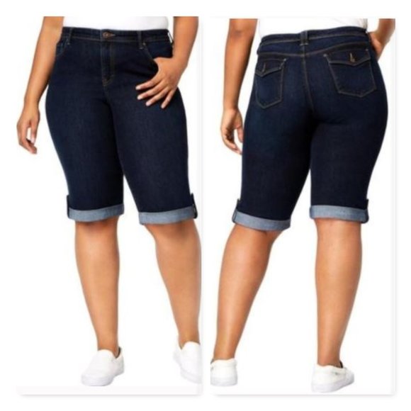 Style & Co. Shorts Style Co Plus Size Cuffed Skimmer Shorts Poshmark